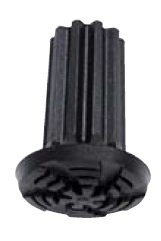 凸面橡膠拐杖頭