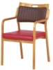 木製照護椅 長扶手
