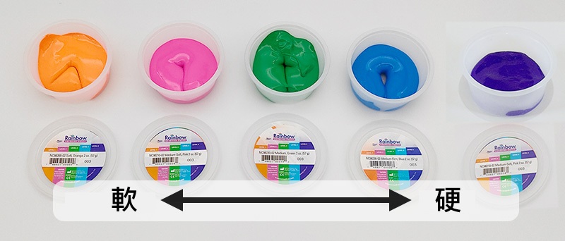 彩色握力訓練黏土
